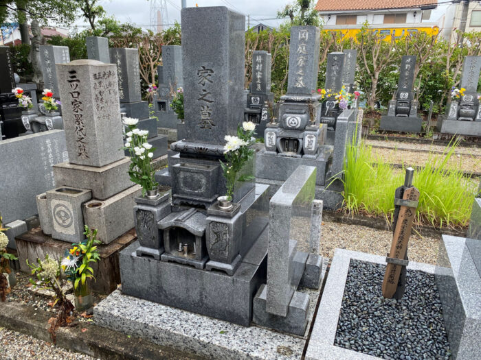 【刈谷市 平成3年建立石塔 墓誌追加彫り工事~打合せ~】