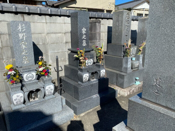【東浦町 平成19年建立 8寸角石塔 お墓じまい~打合せ~】