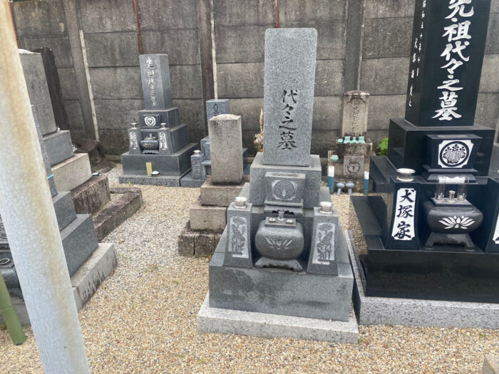 【刈谷市 平成4年建立8寸角石塔 お墓じまい～打合せ～】