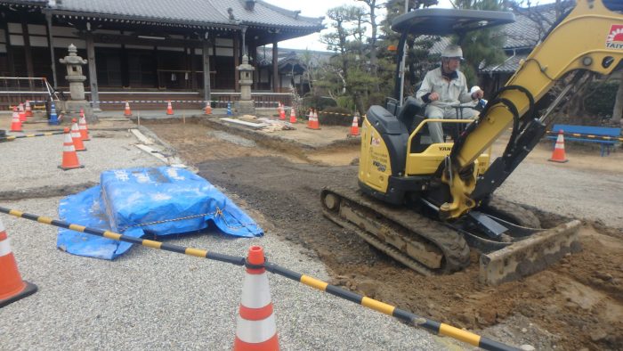 【刈谷市 御寺院様 参道新築工事～基礎工事②～】