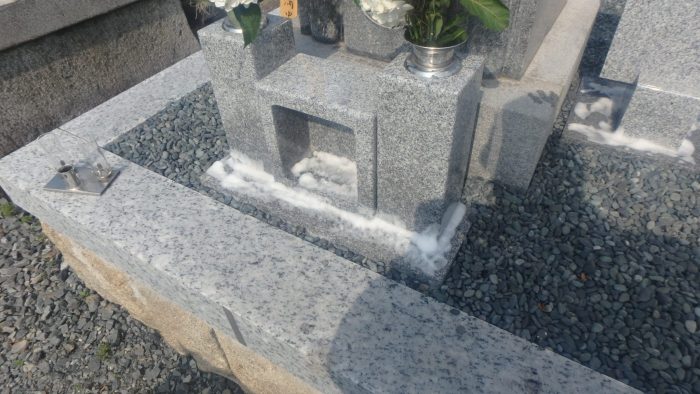 【東浦町 真壁石(小目)墓誌追加彫り工事～完成～】