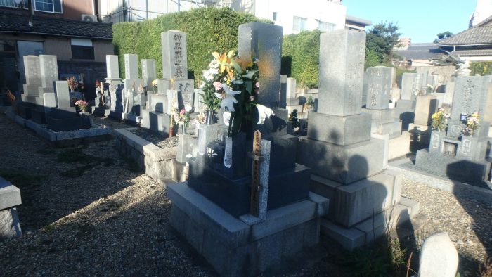 【刈谷市 昭和45年建立 8寸角Ｎ型 追加彫り・免震工事～サオ引取り～】